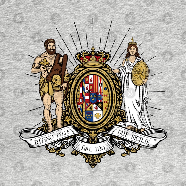 Two Sicilies Coat of Arms by ItalianPowerStore